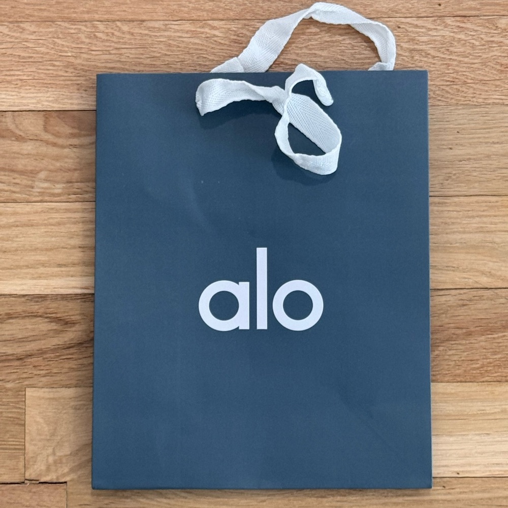 ALO Yoga Blue Tote Bag